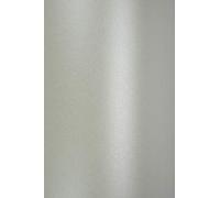 Netuno 50 hojas de papel brillante de nácar, DIN A5, 210 × 148 mm, 120 g, Majestic Moonlight plata, brillante, papel fino, papel metálico perlado, papel para manualidades para ocasiones festivas