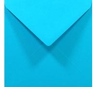 Netuno 50 sobres cuadrados de color azul K4 140 x 140 mm 80 g Rainbow solapa en punta engomada sin ventana para invitaciones bodas tarjetas de felicitación notas de agradecimiento Navidad vales