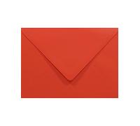 Netuno 50 sobres de color rojo B6 125 x 175 mm 80 g Rainbow solapa en punta engomada sin ventana para invitaciones bodas tarjetas de felicitación notas de agradecimiento Navidad cartas fotos