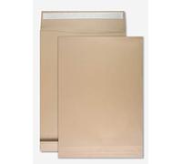 Netuno 50 sobres expandibles marrones E4 280 x 400mm 150 g solapa recta autoadhesiva con tira sin ventana sobres con fuelles resistentes para envíos correos certificados documentos folleto catálogos