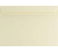 Netuno 50 sobres grandes de color crema C4 229 x 324 mm 120 g Olin solapa autoadhesiva recta sin ventana para invitaciones tarjetas de felicitación certificados cumpleaños diplomas fotos vales menú