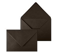 Netuno 50 sobres marrones lisos C5 162x229mm para tarjetas