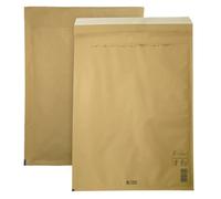Netuno 50x sobres acolchados con burbujas de aire marrones DIN 20/K 370x480mm sobres de burbuja de aire autosellados reciclables resistentes al desgarro bolsa embalaje envíos postales tránsito ropas