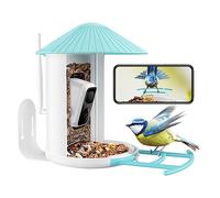 Netvue by Birdfy Comedero Pajaros Inteligente con Cámara, Comedero Pajaros Exterior, Captura Automática de Videos de Aves, Comedero Inteligente para Pájaros con Aplicación