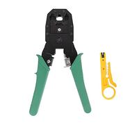 Network Pliers Set Portable LAN Network Repair Tool Kit Stripping Cable Combination Three-Purpose Network Cable Pliers Tools Ferrule Crimping Tool (Color : Hand Tools Set) (Network Cable Clamp)
