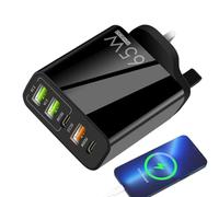 Netzteil | 4-Port Smartwatch-Ladeblock - Tragbares Ladegerät für Laptop Tablet Kopfhörer Smartwatch Smartphone Computer Elektronikgeräte