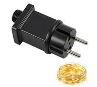 Netzteil für Lichterkette, Adaptador De Fuente De Alimentación Para Luces LED De Cadena De 4,5 V, 1 A, 4,5 W, Transformador LED Ip44 Para Luces Navideñas, Luces De Cadena LED Y Luces De Carámbano