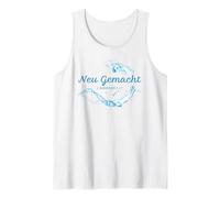 Neu Gemacht (Made New) Christian Baptism 2 Corinthians 5:17 Camiseta sin Mangas