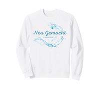 Neu Gemacht (Made New) Christian Baptism 2 Corinthians 5:17 Sudadera