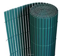 [neu.haus] Cañizo Jardin Ocultacion Hidden Cañizo PVC Estera Ligera Protector contra el Viento Pantalla de Privacidad Balcón Terraza Resistente a la Intemperie 150 x 300 cm - Verde