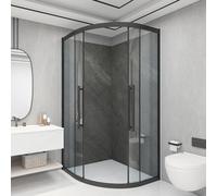 [neu.haus] Decorativo Conjunto de 12 Paneles de Pared Bladel Revestimiento de Paredes para Ducha Baño Cocina Salón Resistente a la Humedad de PVC Grosor 3 mm 120x60cm - Grey Stone
