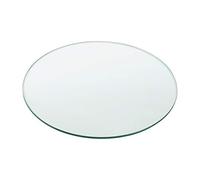 [neu.haus] Tablero de Vidrio para Mesa de Centro para Mesa de Comedor Placa Inferior para Chimenea Vidrio Templado de Forma Redonda Ø 900 x 8 mm