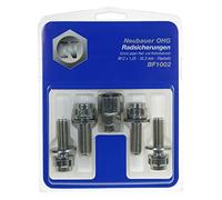Neubauer bf1002 Cilindro de Robo siche Run Pernos M12 x 1.25, Asiento Plano; Longitud del vástago 35,3 mm, Ancho de Llave 17 mm/19 mm