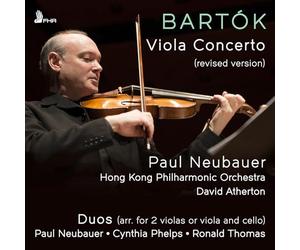 Neubauer, Paul - Bartok: Viola Concerto (revised version), Duos (arr. P. Bartok)