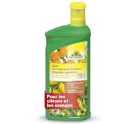 Neudorff Azet Fertilizante para cítricos - Fertilizante líquido 100% vegano que favorece la floración, la cuajada y el tamaño de los frutos de los limoneros, 1 litro
