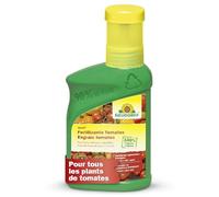 Neudorff Azet Fertilizante para Tomates 250 ml - Abono Líquido 100% Natural y Vegano Rico en Potasio - Para Tomates, Pepinos, Pimientos, Calabacines - Rinde 50 L