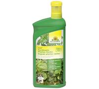Neudorff Azet Fertilizante Plantas Verdes - Abono líquido 100% vegano con hierro para un verde intenso y plantas resistentes - Para plantas verdes de interior, 1 L para 200 L