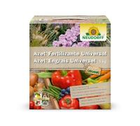 Neudorff Azet Fertilizante Universal - Abono orgánico para todo tipo de plantas, huerto y frutales - Efecto inmediato y hasta 3 meses - Con micorrizas y microorganismos, 5 kg para 50 m²