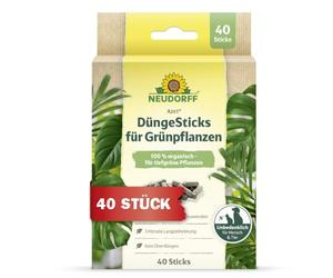 Neudorff Azet - Palitos de fertilizante para plantas verdes (40 unidades)