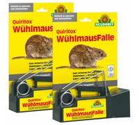 Neudorff Quiritox Trampa Para Topillos 2 Piezas - Control De Topillos Trampa