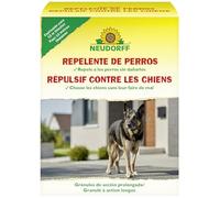 Neudorff Repelente de Perros - Repele a los perros durante mucho tiempo sin dañarlos y protege así contra la suciedad durante 13 metros lineales, 200 g