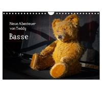 Neue Abenteuer von Teddy Basse (Wandkalender 2026 DIN A4 quer), CALVENDO Monatskalender: Neu Abenteuer von dem beliebten Teddy Basse .