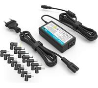 NEUE DAWN 65W Cargador Ordenador Portátil Universal para HP Pavilion ASUS VivoBook Acer Aspire Lenovo IdeaPad Toshiba, 16V-20V PC Notebook AC Adaptador Alimentador con 15 Conectores