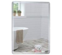 Neue Design Bonito Espejo de baño Octogonal, Moderno y Elegante, con Bordes Redondeados, fijación a la Pared, Espejo de baño, Espejo de Pared (70 cm x 50 cm)