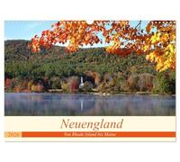 Neuengland - Von Rhode Island bis Maine (Wandkalender 2026 DIN A3 quer), CALVENDO Monatskalender: Der Kalender führt sie u.a. nach Boston, zu kleinen ... Landschaften New Hampshires und Vermonts