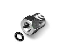 Neues Wasser Group Adaptador de conexión para grifos de 1 vía 7/16р IG x 3/8、 AG Adaptador de transición para conectar un Grifo de un Solo Paso.