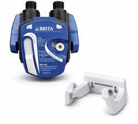 Neues Wasser Group BRITA Purity C G Cabezal de Filtro de 3/8" - Corte Variable 0-70%, Conexiones de Derivación de Rosca Macho, Ventilación Integrada, Adecuado Para Filtro Brita P1000