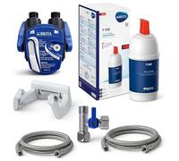Neues Wasser Group Juego de Filtros de Agua Debajo Del Fregadero - Cartuchos de Filtro de Agua Brita, Filtro Brita P1000 Para Montaje En Pared, Manguera Flexible, Adaptador de Válvula Angular