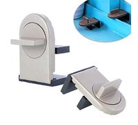 Neuftech 2 x Ajustable Bloqueo de Ventanas Cerradura de Seguridad del bebé para Ventanas y Puertas