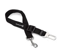 Neuftech - Cinturón de Seguridad de Coche Ajustable para Mascotas, Color Negro