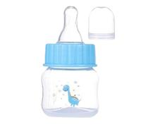 Neugeborenen-Babyflasche - 50ml Kleine Trinkflasche Mit Brustähnlichem Sauger | Tragbarer Weithals-Muttermilchbehälter, BPA-Freies Leichtes Fläschchen Für Säuglinge (Rosa/Blau/Grün)