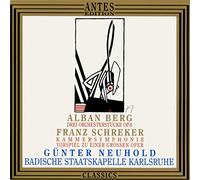 Neuhold,Günter/Badische Staatskapelle - Schreker:Kammersymphonie/Berg:Orchesterstücke
