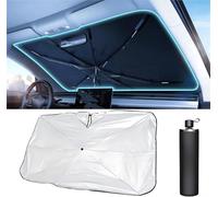 NEUHOO Auto Accesorios Parasol para Hyundai Santa FE MX5 2023-2024 2025, [Nano revestimiento de cristal de hielo] Parasol para parabrisas