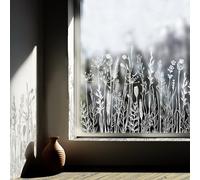 neukids Flores silvestres y hierbas vinilos para cristalesvinilos electrostaticos vinilos para cristales decorativos, Pegatinas de Ventana para Salón Dormitorio Cocina Baño Oficina Jardín de Infancia