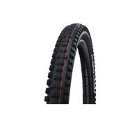 Neum tico de monta a Schwalbe Tacky Chan 29"" x 2.40, plegable, con cubierta Addix Soft Super Trail TL Easy, 67TPI, color negro