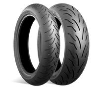 Bridgestone 75875 Neumático Battlax Sc 120/70 -14 55P para Moto, Verano