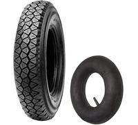 Neumático 4.00-12 8 PR + cámara de goma Deestone delantera D 810 reforzada X Ape Car Piaggio TM 703 APE 602