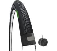 Neumático 700 x 40C (42-622) + cámara de aire válvula ITA Demi Slick goma carretera bicicleta hombre Gravel Off-Road estirado trekking MTB