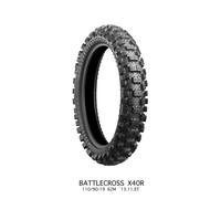 BRIDGESTONE 110/90-19 62M X40 TT DURO/HARD NHS