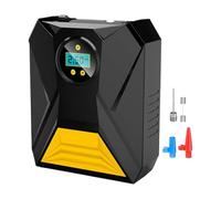 Neumático - Compresor de aire de cordón | Bomba digital eléctrica para neumáticos de coche de 12 V | Inflarador de neumáticos portátil | Ajustadores de cuerdas para bolas de bicicleta de motocicleta