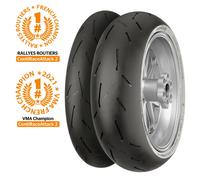 Continental ContiRaceAttack 2 ( 120/70 ZR17 TL 58W M/C, compuesto de caucho SOFT, Rueda delantera )