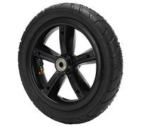 Neumático de 8 Pulgadas 200x45 Tubo Interior, Goma Universal 8 Pulgadas 200x45 Rueda Neumática Fuerte Agarre Absorción de Impactos Durable con Buje Y Rodamientos para Scooter Eléctrico