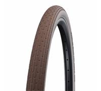 Neumático de bicicleta de montaña urbana 29 x 2.00 Schwalbe Fat Frank marrón