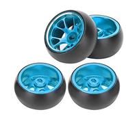 Neumático de Deriva RC, Cubo de Rueda Ligero de Aleación, súper rápido, reemplazo para Coches de Control Remoto, RC 1/28, k969, para divertimento familiar y competición,
