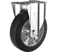 Neumático de goma elástica ESD Wicke, Ø de rueda x anchura 200 x 50 mm, carga máx. 450 kg