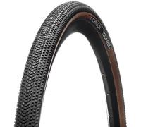 Neumático de gravel 700x40c tr hutchinson touareg tt negro/marrón tan (40-622)